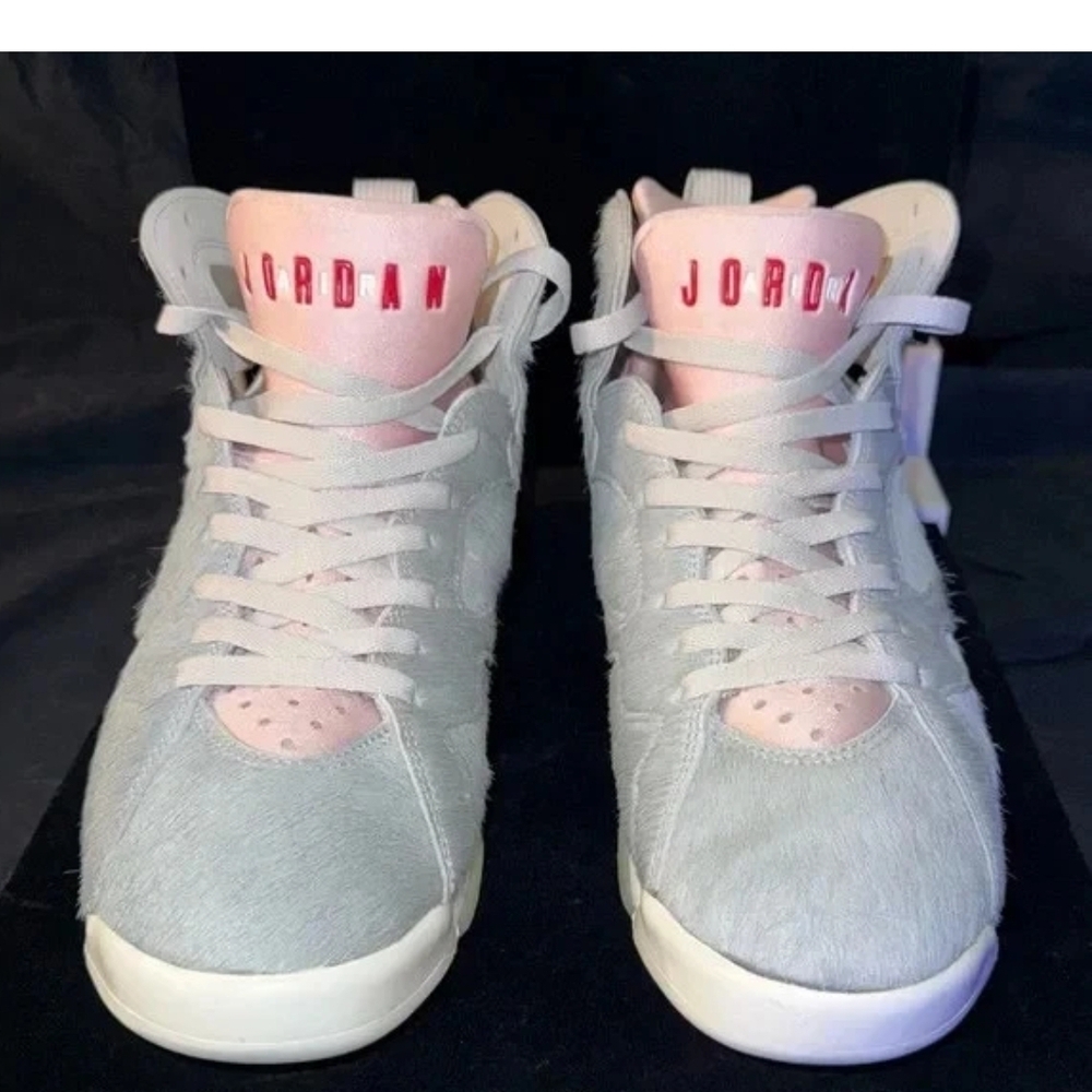 Nike Air Jordan 7 Retro SE "Hare" Bugs Bunny Shoes CT8528-002 Men's Size 8.5 - Picture 4 of 14